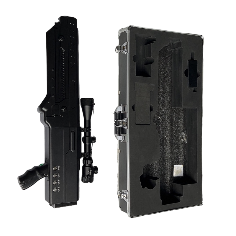  攸县手持便携式枪型低空防御反制四通道A型